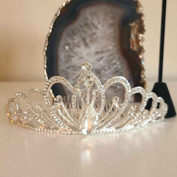 NEW 5 Piece Jewellery & Vintage Pink Sparkle BARBIE Princess Prom Dress Costume - Picture 13 of 16